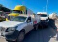 Tráiler provoca carambola en Periférico Oriente; no hubo lesionados