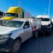 Tráiler provoca carambola en Periférico Oriente; no hubo lesionados