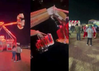 Joven cae de juego mecánico y muere en BCS