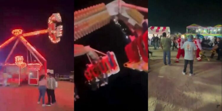 Joven cae de juego mecánico y muere en BCS