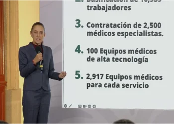 Sheinbaum anuncia inversión de 11 mil 745 millones de pesos para mejorar el IMSS