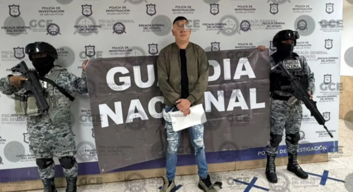Detienen en San Luis Potosí a presunto líder criminal relacionado con enfrentamiento en la Huasteca