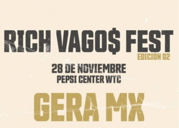 Rich Vago$ Fest Edición 02 llegará al Pepsi Center con Gera MX, Opyi, La Potter, Jarabe e iQlover