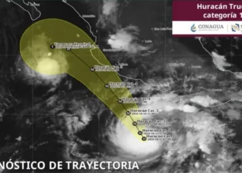 Trudy se intensificó y ya es huracán categoría 1 frente a las costas de Guerrero