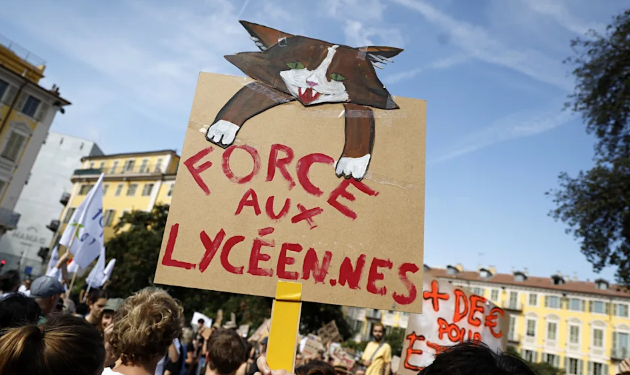 Gobierno francés anuncia medidas de distensión ante protestas estudiantiles